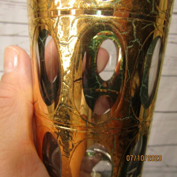 Set of Six MCM Culver Pisa Collins Glasses - Picture 6 of 8